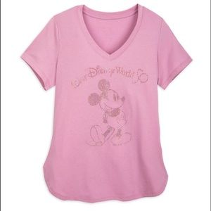 Mickey Mouse Classic Fashion T-Shirt: Walt Disney World 50th Anniversary
